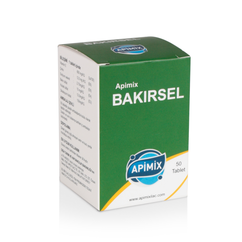 APİMİX BAKIRSEL (50 TABLET)